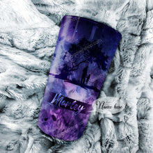 Load image into Gallery viewer, To My Dad - Dad &amp; Son Galaxy - Personalized Tumbler