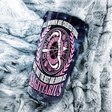 Load image into Gallery viewer, All Women Are Created Equal Sagittarius - Perfect Gift For Sagittarius - Personalized Tumbler 1