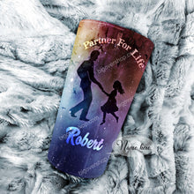 Load image into Gallery viewer, To My Dad - Dad Hero Galaxy - Personalized Tumbler
