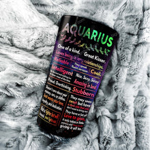 Load image into Gallery viewer, Zodiac Aquarius - Perfect Gift For Aquarius - Personalized Tumbler 5