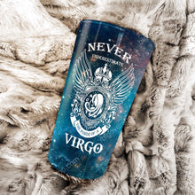 Load image into Gallery viewer, The Power Of A Virgo - Perfect Gift For Virgo- Personalized Tumbler 1