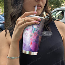 Load image into Gallery viewer, Coffee Sewing Sleep Repeat Personalized Tumbler