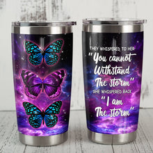 Load image into Gallery viewer, Butterfly Steel Tumbler JR2003 81O60