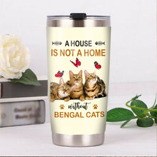 Load image into Gallery viewer, Bengal Cat Steel Tumbler MR1806 71O59
