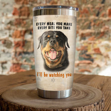 Load image into Gallery viewer, Rottweiler Dog Steel Tumbler MR1106 71O59