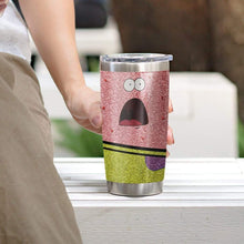 Load image into Gallery viewer, Patrick Glitter Custom Design Vacuum Insulated Tumbler
