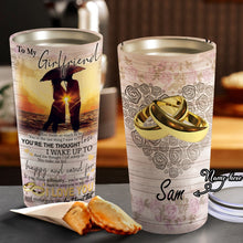 Load image into Gallery viewer, To My Girlfriend - Valentine's Day Gift - Personalized Tumbler 6