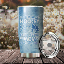 Load image into Gallery viewer, I'm A HocKey Mom Personalized Tumbler 2
