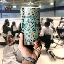 Load image into Gallery viewer, Loud Proud Hockey Mom Personalized Tumbler