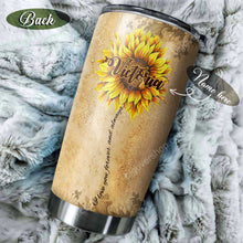 Load image into Gallery viewer, My Loving Mother Sunflower Personalized Tumbler
