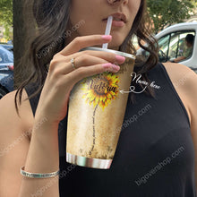 Load image into Gallery viewer, My Loving Mother Sunflower Personalized Tumbler