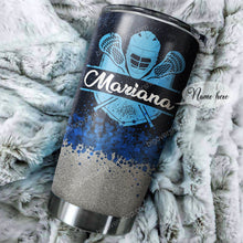 Load image into Gallery viewer, Living That Lacrosse Mom Life Personalized Tumbler