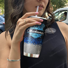 Load image into Gallery viewer, Living That Lacrosse Mom Life Personalized Tumbler