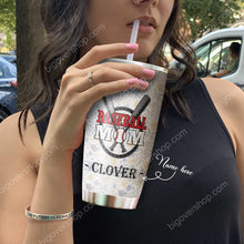 Load image into Gallery viewer, I'm A Baseball Mom Personalized Tumbler