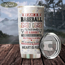 Load image into Gallery viewer, I'm A Baseball Mom Personalized Tumbler
