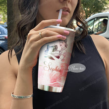 Load image into Gallery viewer, A Day Without Sewing Mom Machine Personalized Tumbler