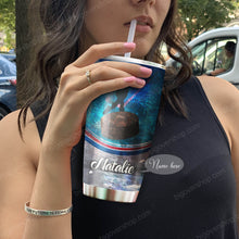 Load image into Gallery viewer, Hockey - Mom - Don't Puck With Me Personalized Tumbler