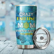 Load image into Gallery viewer, Crazy Kitting Mom Everyone Warned You About Personalized Tumbler