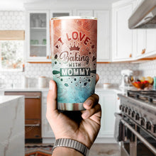 Load image into Gallery viewer, I Love Baking With Mommy Personalized Tumbler
