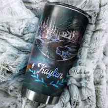 Load image into Gallery viewer, 5 Things Grandma - Grandkids - Camping And Drinking Wine - Personalized Tumbler