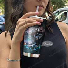 Load image into Gallery viewer, 5 Things Grandma - Grandkids - Camping And Drinking Wine - Personalized Tumbler