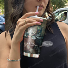 Load image into Gallery viewer, My Favorite Hockey Calls Me Player Mom Personalized Tumbler