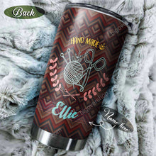 Load image into Gallery viewer, A Day Without Knitting Is Like Just Kidding I Have No Idea Personalized Tumbler