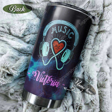 Load image into Gallery viewer, Caution May Spontaneously Star Singing Personalized Tumbler