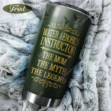 Load image into Gallery viewer, Aerobics The Mom The Myth The Legend Personalized Tumbler