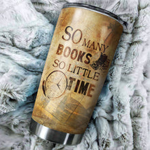 Load image into Gallery viewer, So Many Books So Little Time Personalized Tumbler