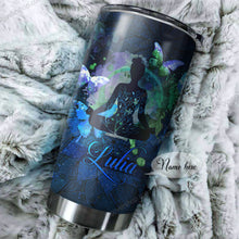Load image into Gallery viewer, Hot Moms Do Hot Yoga Personalized Tumbler