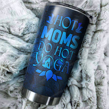 Load image into Gallery viewer, Hot Moms Do Hot Yoga Personalized Tumbler