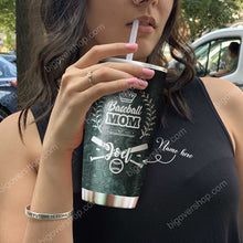 Load image into Gallery viewer, Becoming A Baseball Mom Personalized Tumbler