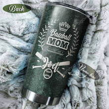 Load image into Gallery viewer, Becoming A Baseball Mom Personalized Tumbler