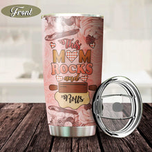 Load image into Gallery viewer, This Mom Rocks And Roll Bakery House Tumbler