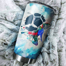 Load image into Gallery viewer, This Is Just My Soccer Mom Voice Tumbler