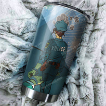 Load image into Gallery viewer, Hero I Raised Mine Police Mom Tumbler