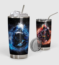Load image into Gallery viewer, Dark Souls And Bloodborne Custom Design Vacuum Insulated Tumbler