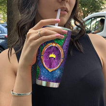 Load image into Gallery viewer, Mirror Mirror On The Wall Glitter Custom Design Vacuum Insulated Tumbler