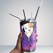Load image into Gallery viewer, Keep Calm It's A Pitbull Custom Design Vacuum Insulated Tumbler