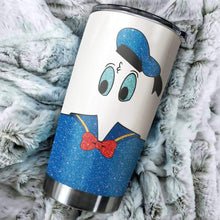 Load image into Gallery viewer, Donald Glitter Custom Design Vacuum Insulated Tumbler
