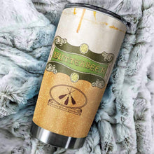 Load image into Gallery viewer, Wizard's Only Butterbeer Glitter Custom Design Vacuum Insulated Tumbler