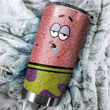 Load image into Gallery viewer, Patrick Glitter Custom Design Vacuum Insulated Tumbler