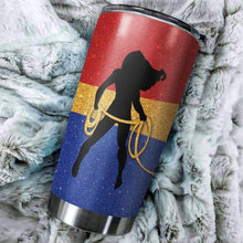 Load image into Gallery viewer, Wonder Women Custom Name Design Vacuum Insulated Tumbler