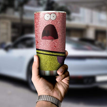 Load image into Gallery viewer, Patrick Glitter Custom Design Vacuum Insulated Tumbler