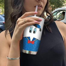 Load image into Gallery viewer, Donald Glitter Custom Design Vacuum Insulated Tumbler