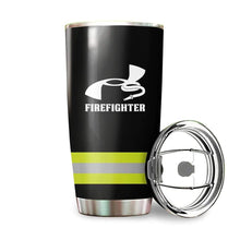 Load image into Gallery viewer, Firefighter Custom Name Design Vacuum Insulated Tumbler