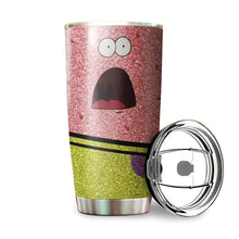 Load image into Gallery viewer, Patrick Glitter Custom Design Vacuum Insulated Tumbler