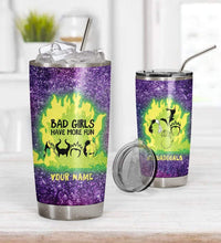 Load image into Gallery viewer, Squadgoals Villains Custom Name Design Vacuum Insulated Tumbler