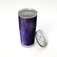 Load image into Gallery viewer, Hippie Yoga I Am Mostly Peace Love And Light Custom Design Vacuum Insulated Tumbler